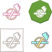 No Tobacco Icon Design vector