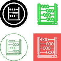 Abacus Icon Design vector