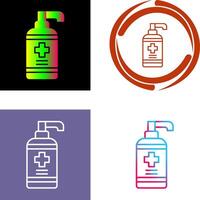 Antiseptic Icon Design vector