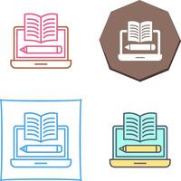 Written Icon Design vector