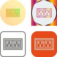 Socket Icon Design vector
