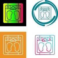 Weighing Scale Icon Design vector