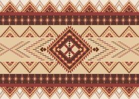 étnico sin costura modelo. tribal azteca ornamental resumen diseño antecedentes. boho elegante estilo. vector