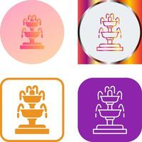 Fountain Icon Design vector