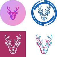 Deer Icon Design vector