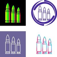 Bullets Icon Design vector