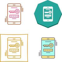 One Time Password Icon Design vector