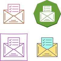 Check List Icon Design vector