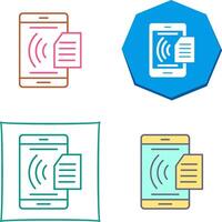 Smart Phone Icon Design vector