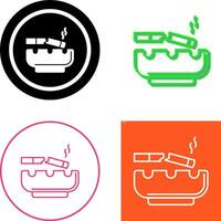 Broken Cigarette Icon Design vector