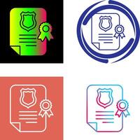 Document Icon Design vector