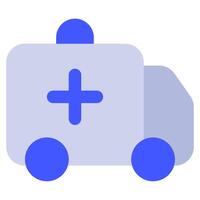 ambulancia icono para web, aplicación, infografía, etc vector