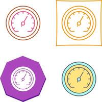 Speedometer Icon Design vector