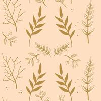 Floral seamless pattern . vector