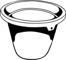 ICON SMALL BUCKET vector