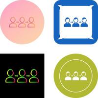 Unique Link Icon Design vector