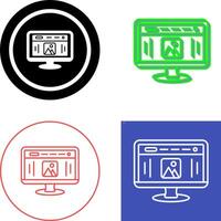 Web Design Icon Design vector