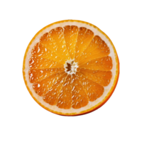Fresh orange slice png