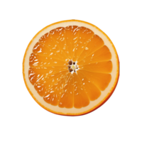 Fresh orange slice png