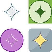 Unique Diamond Icon Design vector