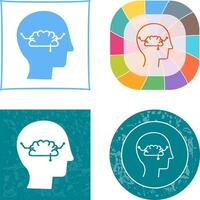 Thinking Icon Design vector