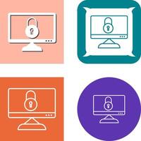 Unique Confidentiality Icon Design vector