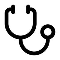 Stethoscope icon for web, app, infographic, etc vector