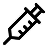 Syringe icon for web, app, infographic, etc vector