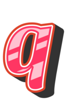 giocoso cartone animato alfabeto lettera e numero png