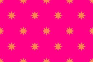 rosado y amarillo ikat sin costura modelo. resumen antecedentes para textil diseño. lata ser usado en tela diseño para ropa, textil, tela, camisa, bordado vector