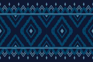 ikat seamless pattern abstract background for textile design. Can be used in fabric design for clothes, textile, fabric, shirt, embroidery vector