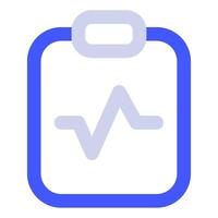 médico gráfico icono para web, aplicación, infografía, etc vector