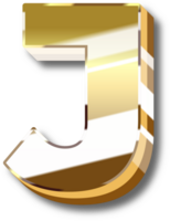 Gold Alphabet Letter and Number png