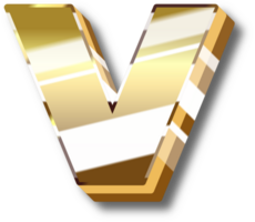 oro alfabeto lettera e numero png