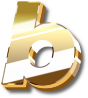 Gold Alphabet Letter and Number png