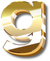 Gold Alphabet Letter and Number png