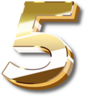 Gold Alphabet Letter and Number png