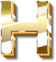 Gold Alphabet Letter and Number png