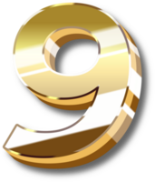 oro alfabeto lettera e numero png