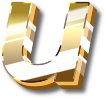 Gold Alphabet Letter and Number png