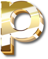 oro alfabeto letra y número png