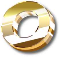 oro alfabeto lettera e numero png