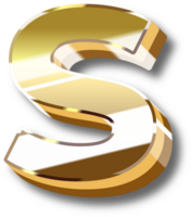 Gold Alphabet Letter and Number png