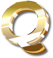 oro alfabeto letra y número png