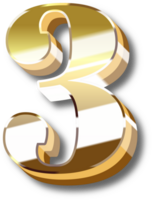 Gold Alphabet Letter and Number png