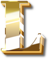 oro alfabeto lettera e numero png