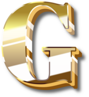 Gold Alphabet Letter and Number png