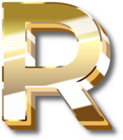 Gold Alphabet Letter and Number png