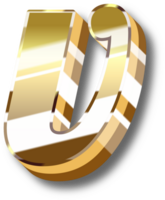 Gold Alphabet Letter and Number png