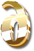 Gold Alphabet Letter and Number png